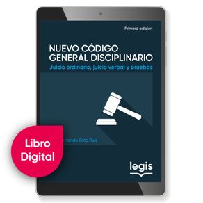 NUEVO CODIGO GENERAL DISCIPLINARIO 1A ED